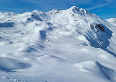 Lenzerheide-Tschirtschen Rundtour mit Splitboard.