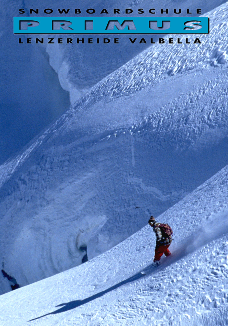 Andy Tanner - Erstes Board, Location Hoch Ybrig 1983