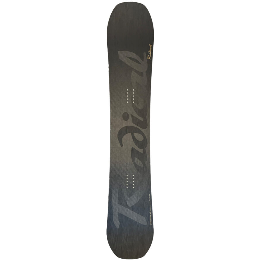 Das Radical Rider Snowboard mit seinem zeitlosen Design ist eines der besten Allround Snowboards der Welt.